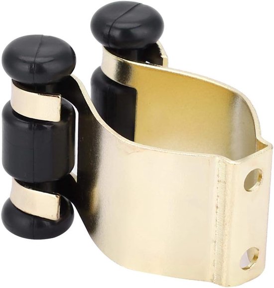 Biljartstokhouder Clip - Poolkeu Houder - Keu Opbergen - Eenvoudig Te Installeren - 38 x 20 x 28 mm - Goud — afbeelding 4