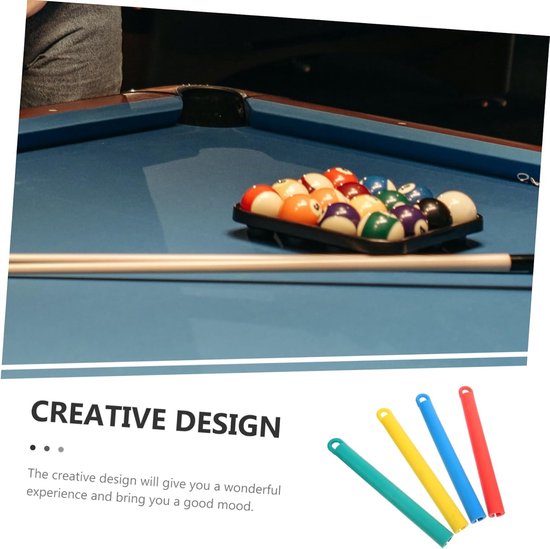 Keu Opberghouders - Biljartstokhouder Set - Keu Bescherming - Magnetisch Rubber - 19 x 2 x 2 cm - Diverse Kleuren — afbeelding 2