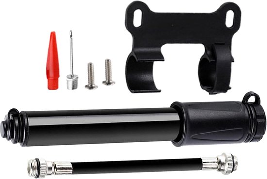 Draagbare Fietspomp - Compacte Fietspomp - Fietsbanden Oppompen - Solide Aluminiumlegering - 20 cm - Enkel kenmerk — afbeelding 4
