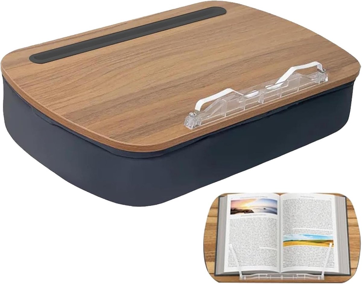 Boekenstandaard Lezen - Leeskussen Bed - Comfortabel Lezen - Unieke Flexibele Structuur - 285 x 14 x 14 cm