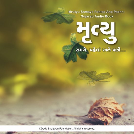 Mrutyu Samaye Pahela ane Pachhi - Gujarati Audio Book - cover