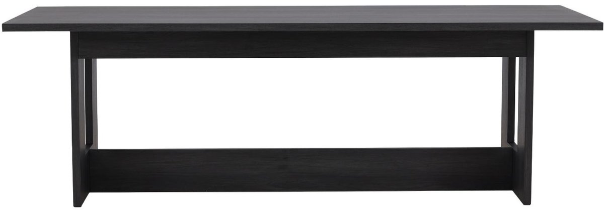 Milly eetkamertafel 100x235cm zwart.