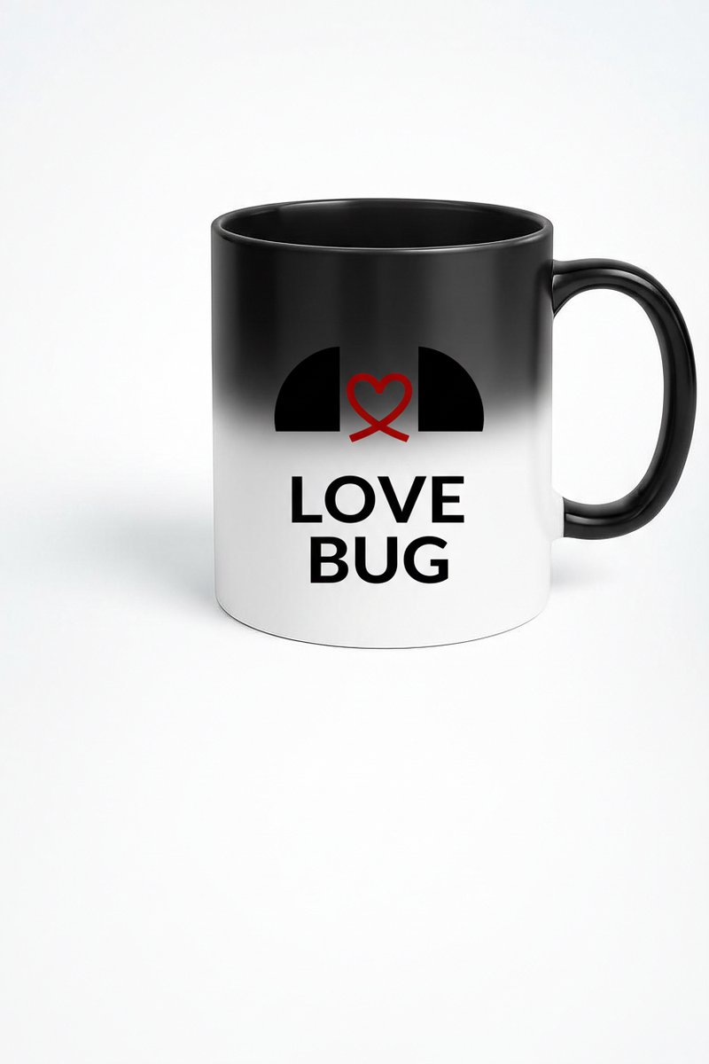 Love Bug Magische Mok - Kleurveranderend en Warmtegevoelig Cadeau