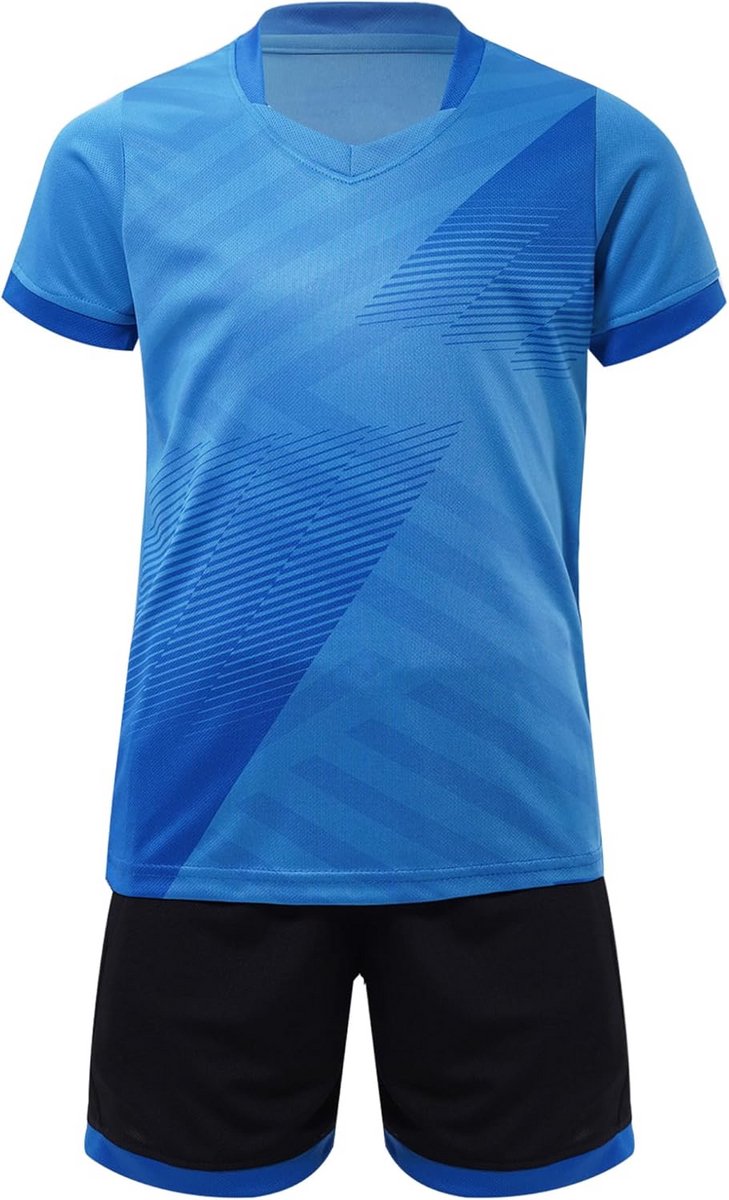 Set Jongens Zomer Sportkleding: T-shirt met Korte Mouwen en Stretch Shorts - Trainingspak voor Kids
