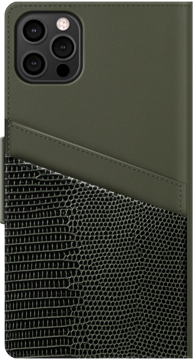 iDeal of Sweden Unity Wallet voor iPhone 12 Pro Max Metal Woods
