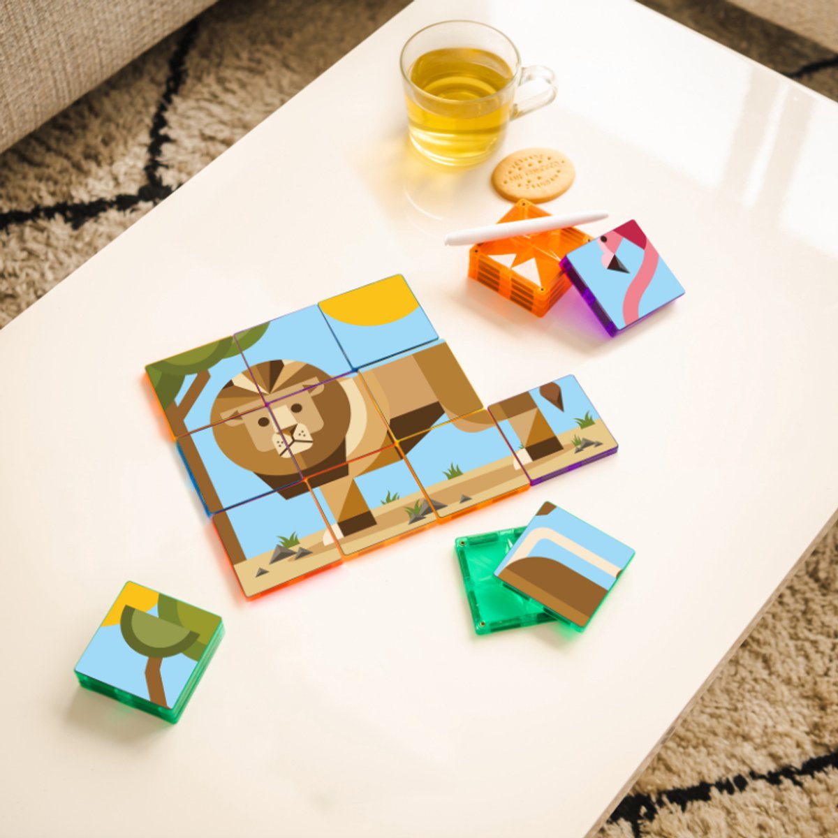 Coblo Magneet Toppers Dieren 60 stuks - Magnetisch speelgoed - Educatief speelgoed - Cadeau kind - Speelgoed 3 jaar t/m 12 jaar — afbeelding 9