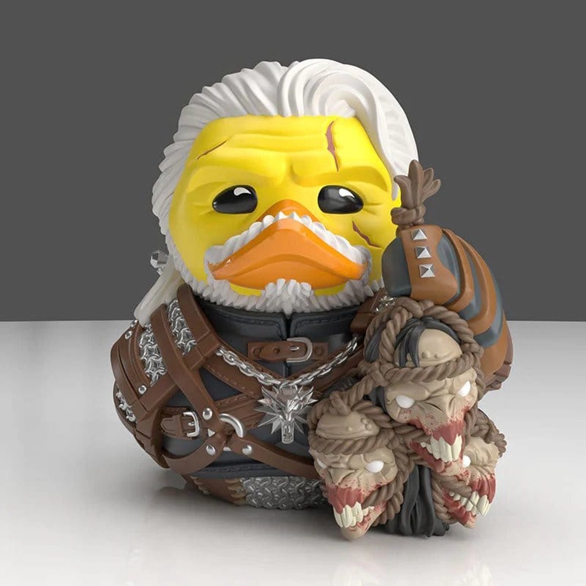 Numskull The Witcher Tubbz PVC Figure Geralt of Rivia 1st Edition 10 cm Mini-Figuur