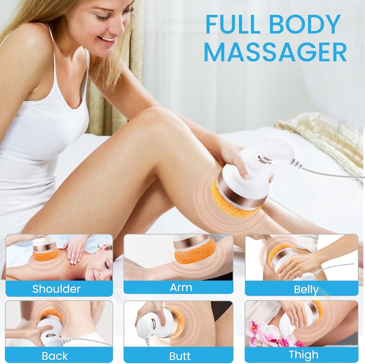 Cellulite Massage Apparaat - Elektrische Body Massager thumbnail 5