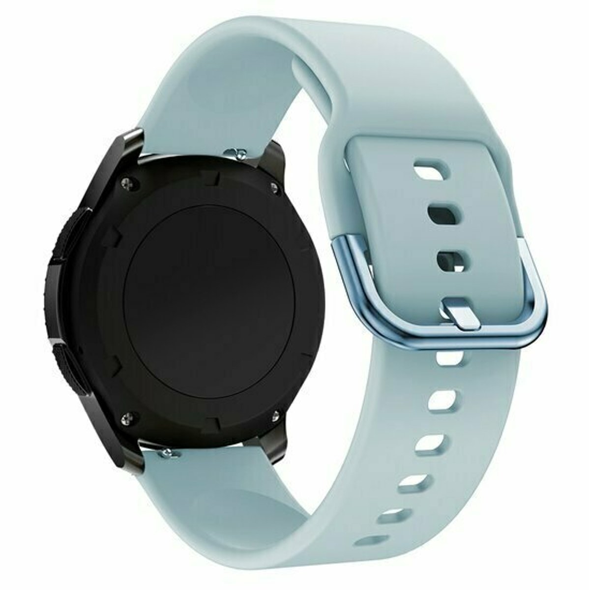By Qubix - Siliconen sportband - Lichtblauw - geschikt voor Huawei Watch 5 - 46mm