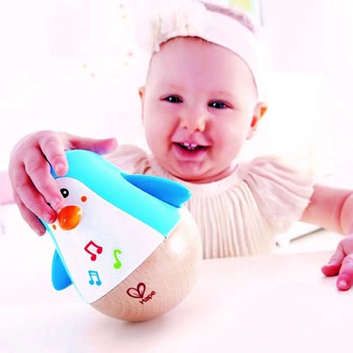 Hape Pinguin Muzikale Wiebelaar - Sensorisch Babyspeelgoed vanaf 6 Maanden — afbeelding 19
