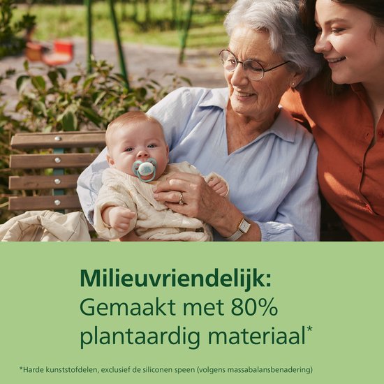 Philips Avent Ultra Soft Nighttime - 0 tot 6 maanden - Glow-in-the-dark fopspeen - SCF094/01 van Merkloos — afbeelding 2