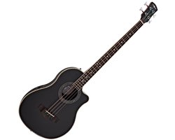 Gear4music Elektro-akoestische Basgitaar Roundback
