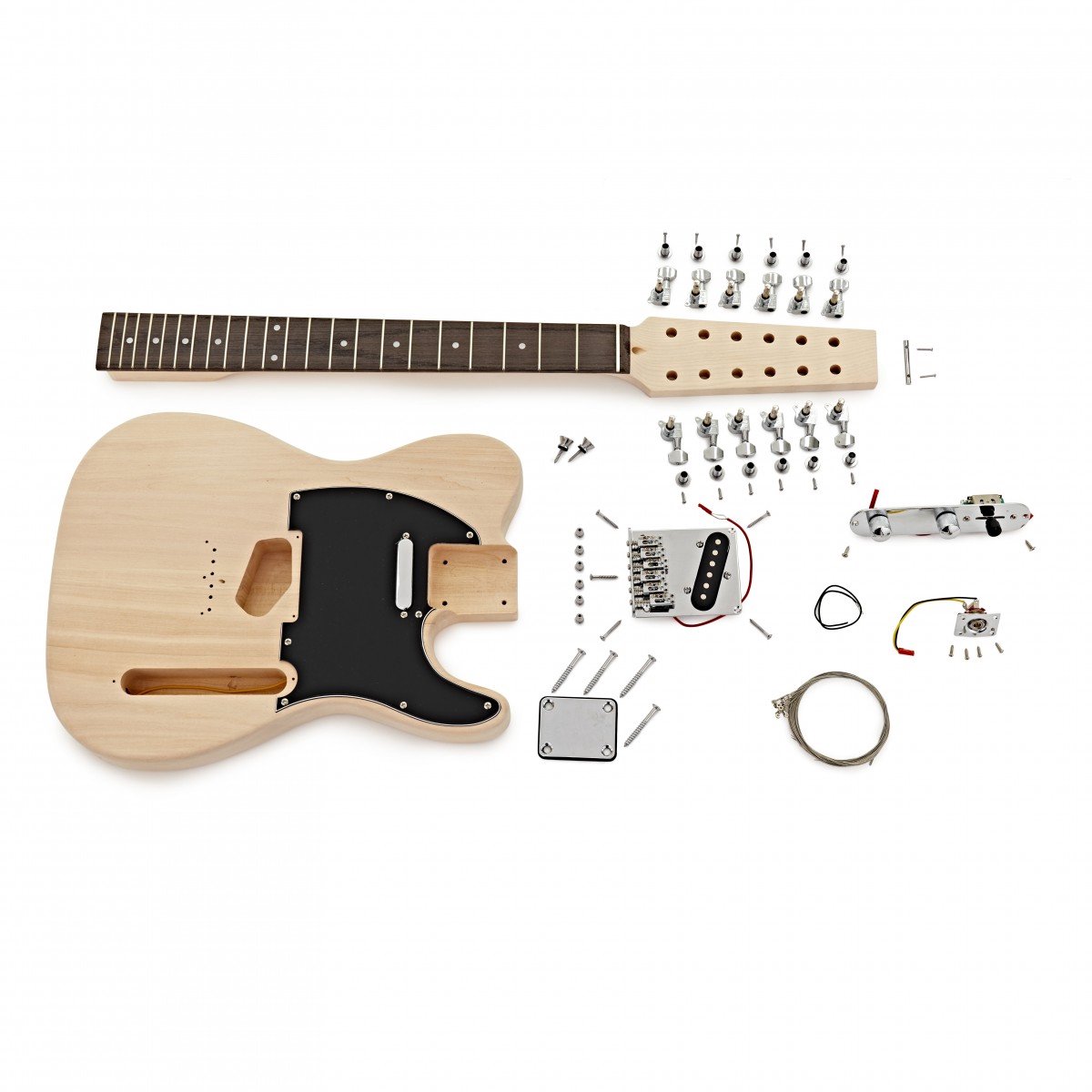 Guitarworks Solo-Cutaway Doe-het-zelf Pakket voor 12-snarige Elektrische Gitaar