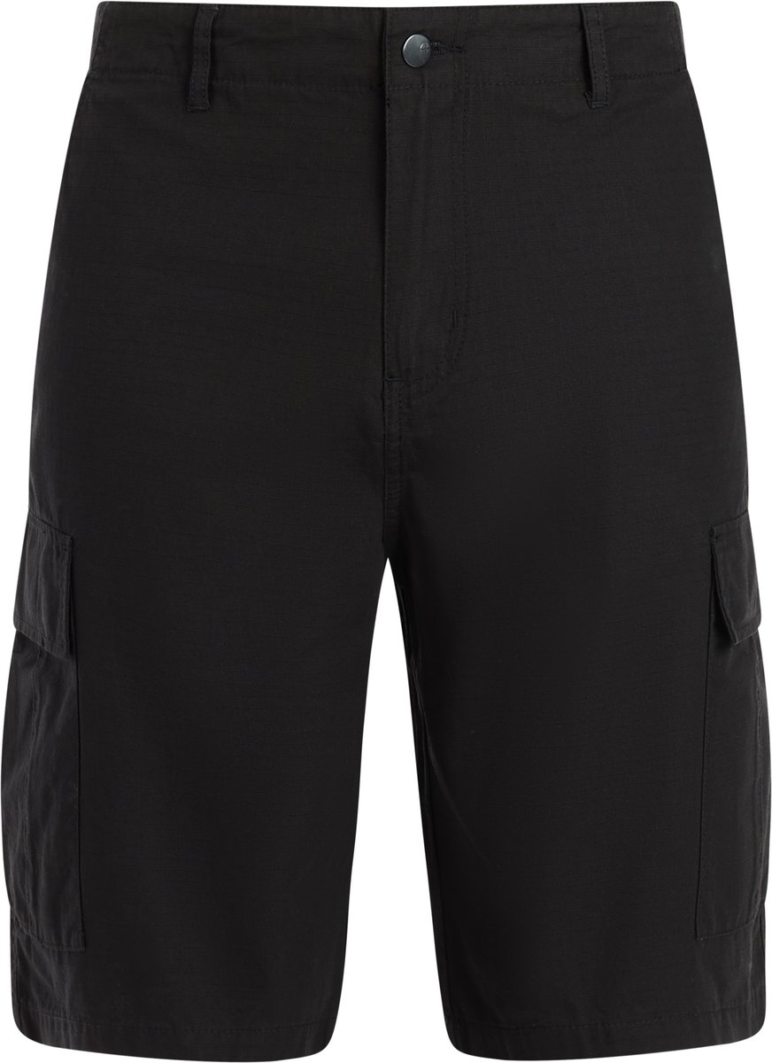 Protest PRTHuub Korte broek Heren Knielengte Loose fit Knoopsluiting Zwart
