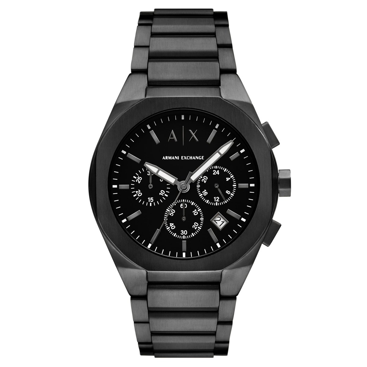 Armani Exchange Rafael AX4183 Horloge - Staal - Zwart - Ø 42 mm