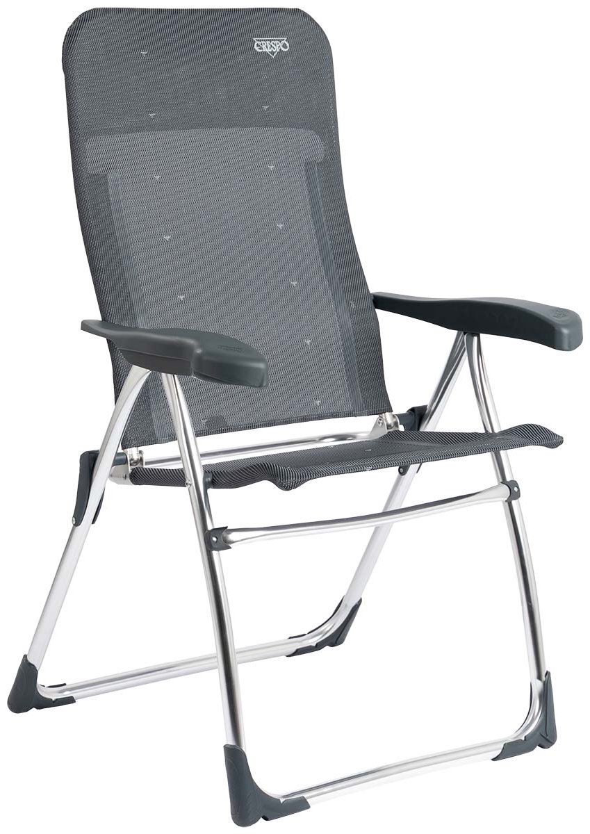 Crespo AL-212 - Campingstoel - Verstelbaar - Donker Grijs