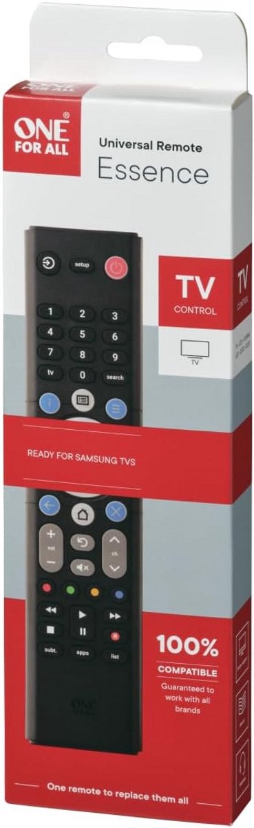 Universele Afstandsbediening voor Televisie - Eenvoudige Installatie