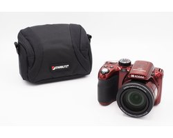 Kodak Pixpro AZ425 - Compactcamera - Rood - + 32GB geheugenkaart - + Tas