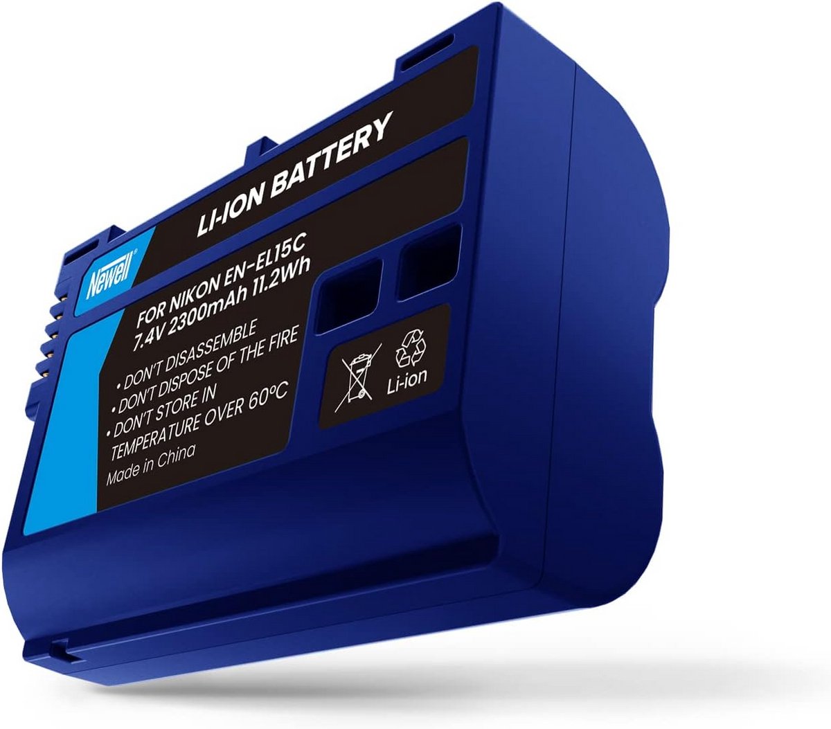 Reservebatterij voor camera's compatibel met EN-EL15C met hoge capaciteit