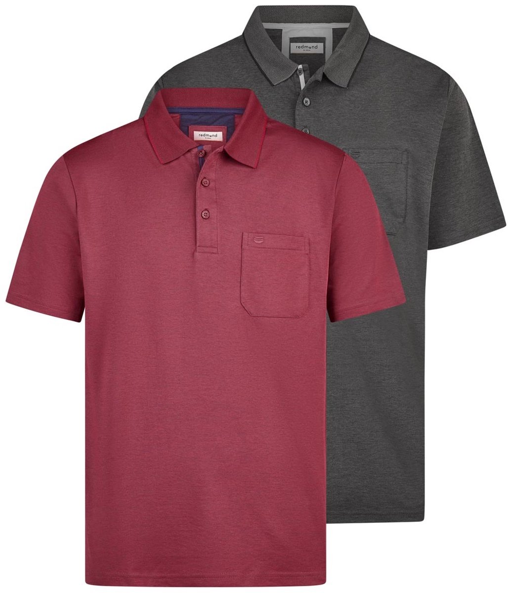 Redmond Heren poloshirt 2 pack Basic