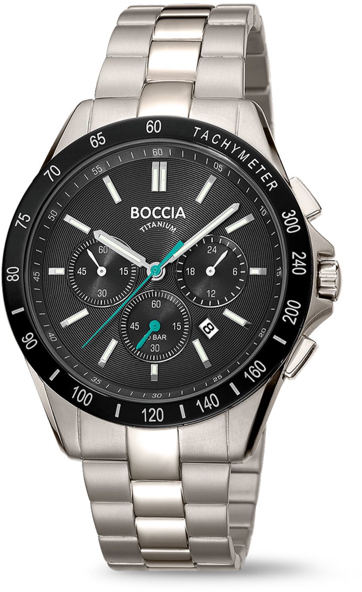 Boccia herenchrono Titanium 42mm