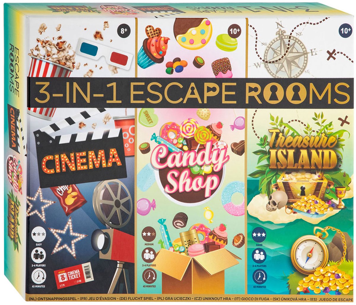 Escape Room 3-in-1 - Denkspel
