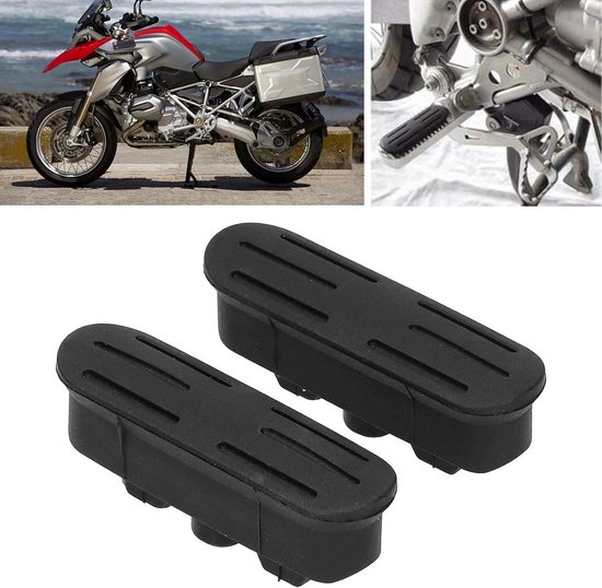 Voetsteunen voor Motorfiets, 1 Paar Gemodificeerde Rubber Pedaal Accessoire - Geschikt voor R1200GS, F650GS en R1100GS - Comfortabele Voorvoetsteunen. — afbeelding 5