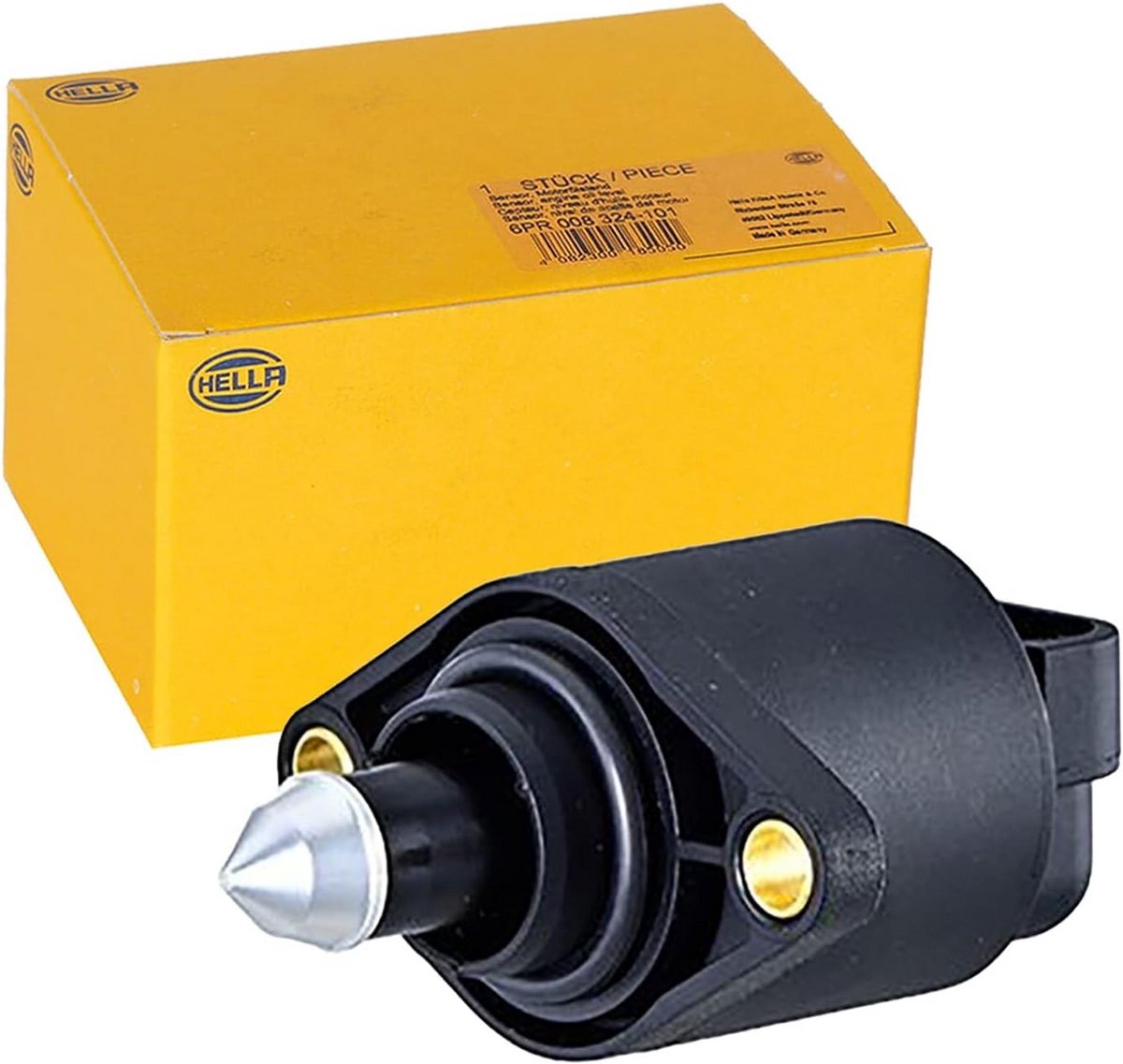 Regelklep Stationair Toerental Luchttoevoer 12V Elektrisch met Afdichtingen