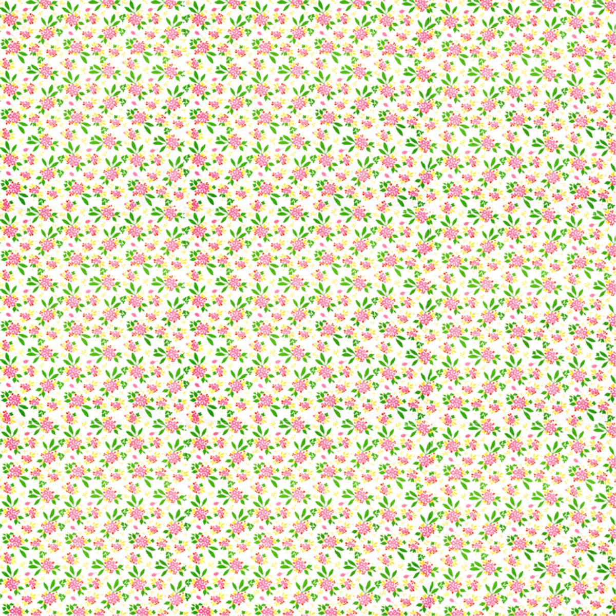 Kitsch Kitchen tafelkleed Mercado de Flores groen 150 x 150 cm
