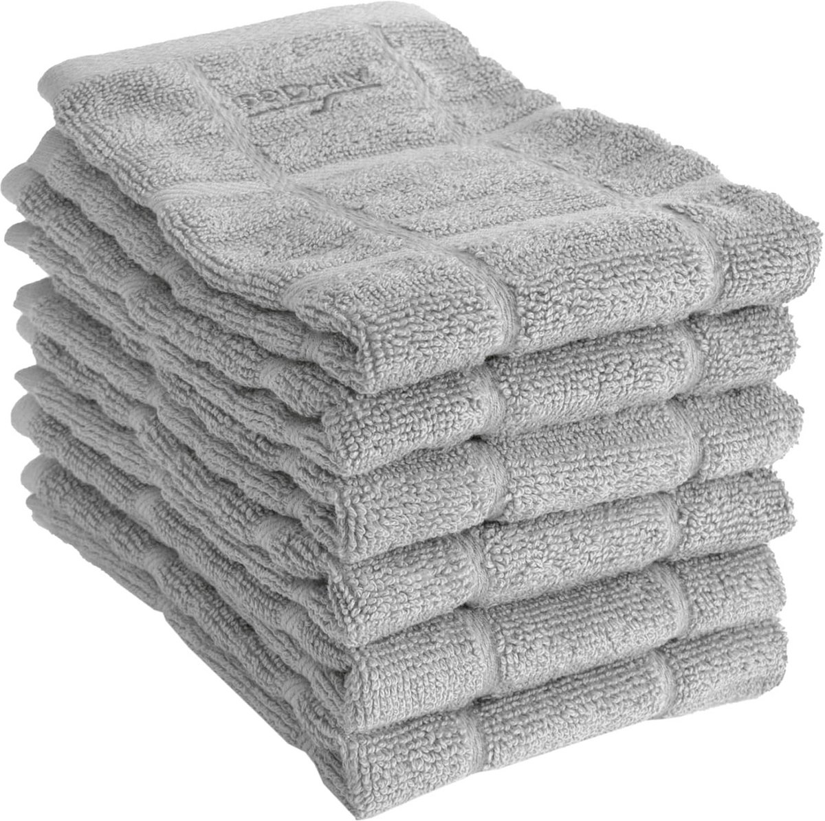Set van 6 Katoenen Schoteldoeken - Sterk Absorberend voor Keuken en Afwas