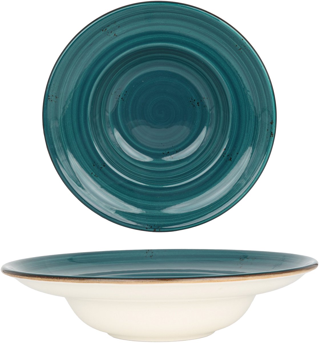 By Bone Pastabord - Harmony Tropical - Porselein - 25 cm (400cc) - set van 2