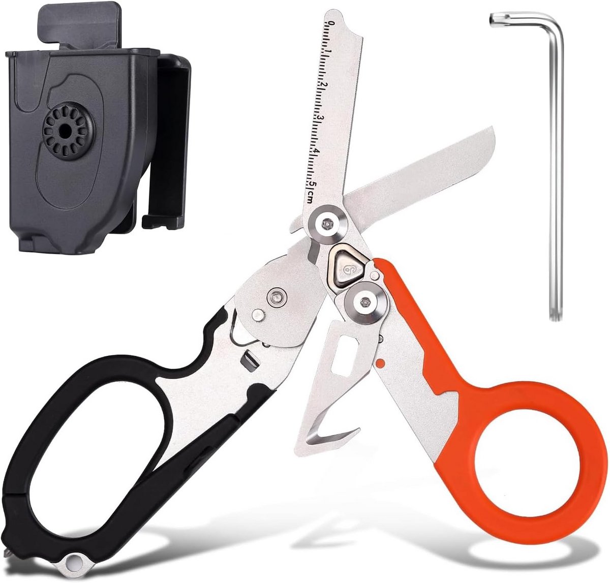 Vouwbare Trauma Scharen 6-in-1 voor Noodsituaties