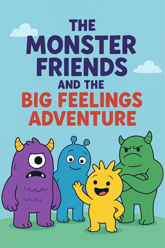 The Monster Friends And The Big Feelings Adventure - cover