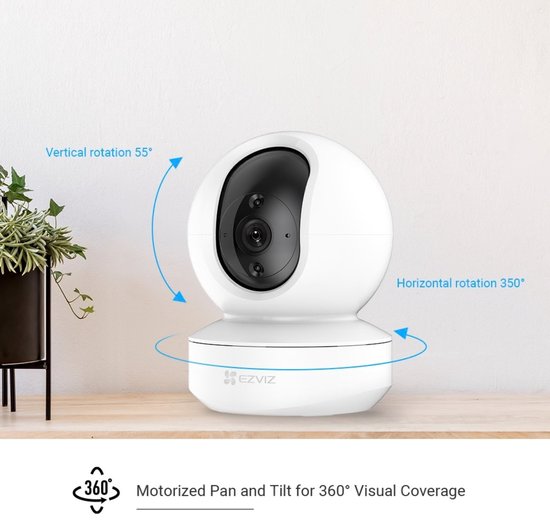 EZVIZ TY1 4MP Dome IP-beveiligingscamera Binnen 2560 x 1440 Pixels Plafond/muur van Merkloos — afbeelding 4