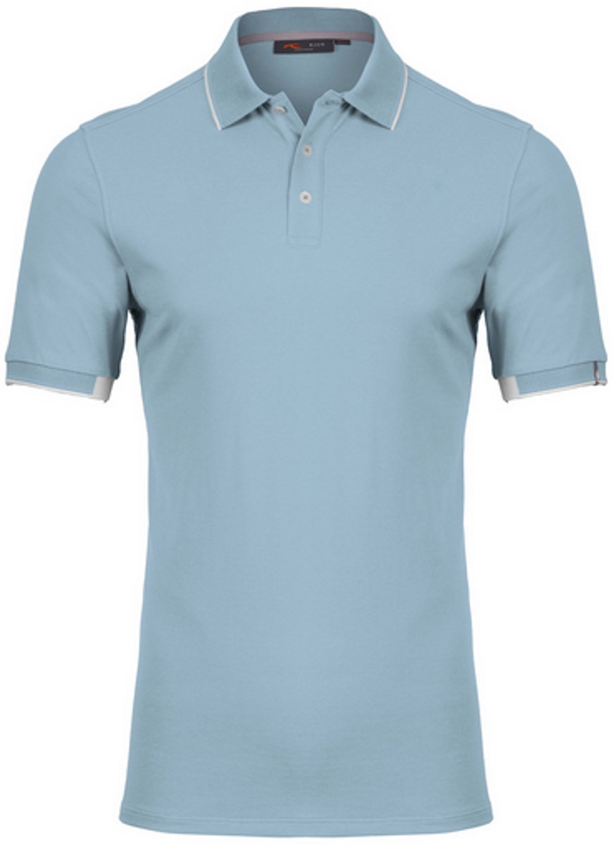 KJUS MEN STAN 2.0 POLO S/S Riverbank -58 Blauw