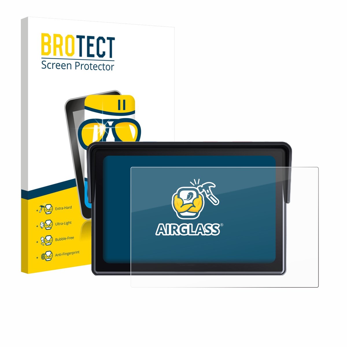 Screenprotector voor Wonsidary W522 5" Beschermglas transparant