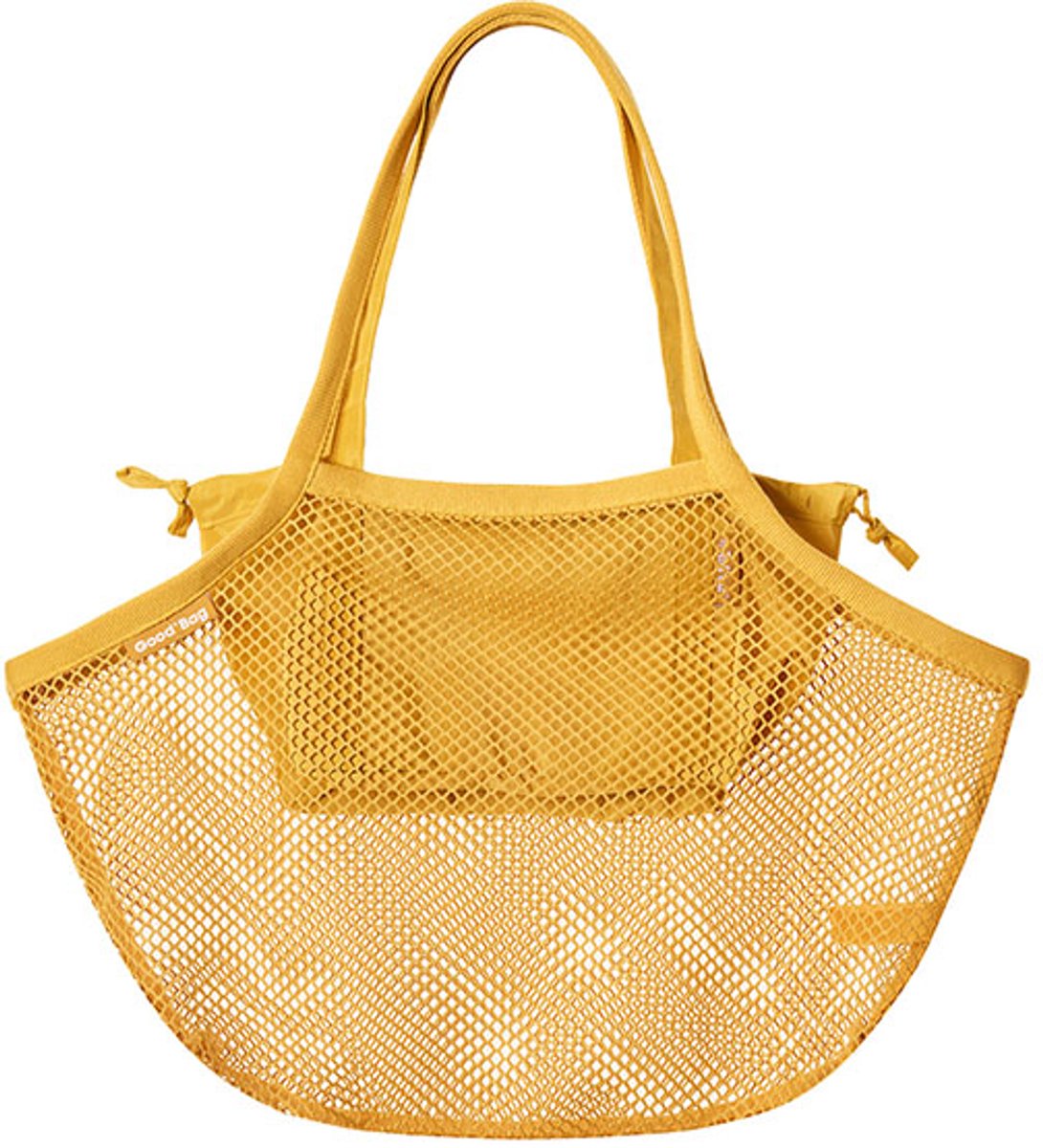 Roll'eat Goodbag Herbruikbare Opvouwbare Boodschappentas Geel
