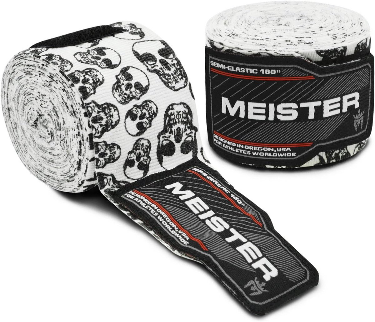 Semi-elastische handwraps voor MMA en boksen - 180 inch (457 cm)