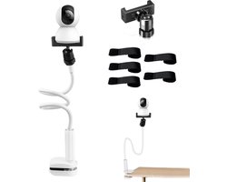 Universele Mobiele Babyhouder voor Babyfoon en Webcam - 3D Draaibaar met Kabelmanagement