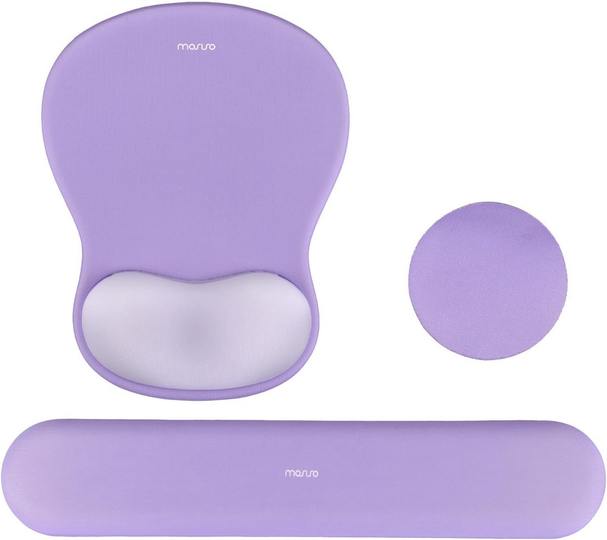 Ergonomische Polssteun voor Muismat en Toetsenbordset - Comfortabel Typen en Pijnverlichting
