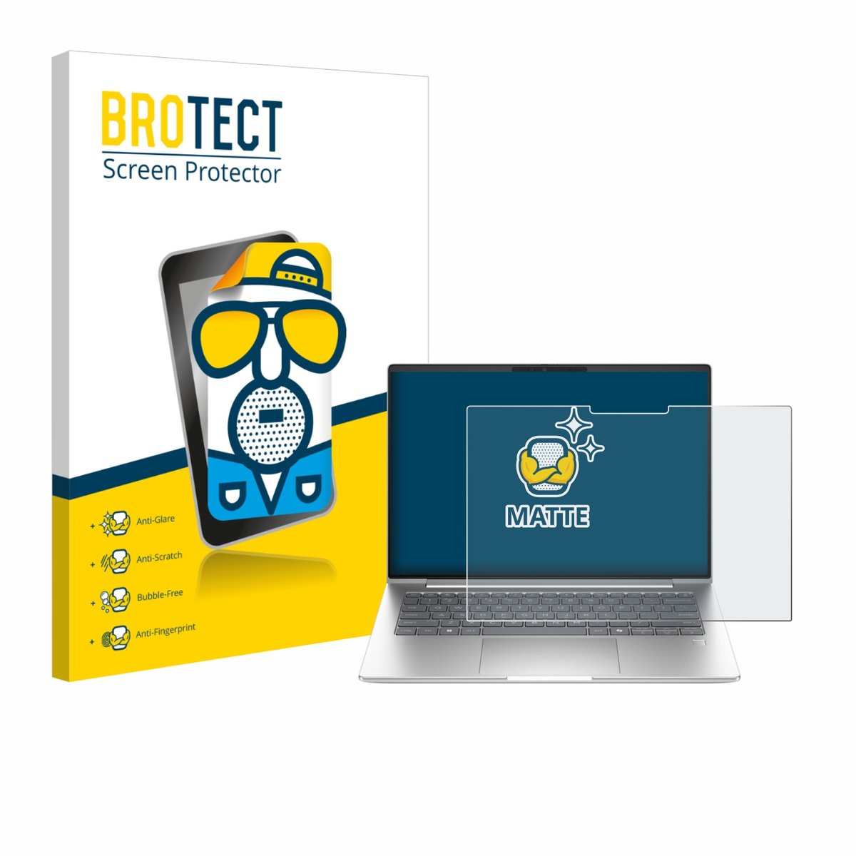 BROTECT - Screenprotector voor HP ProBook 4 G1i 14" - Folie Beschermfolie matte