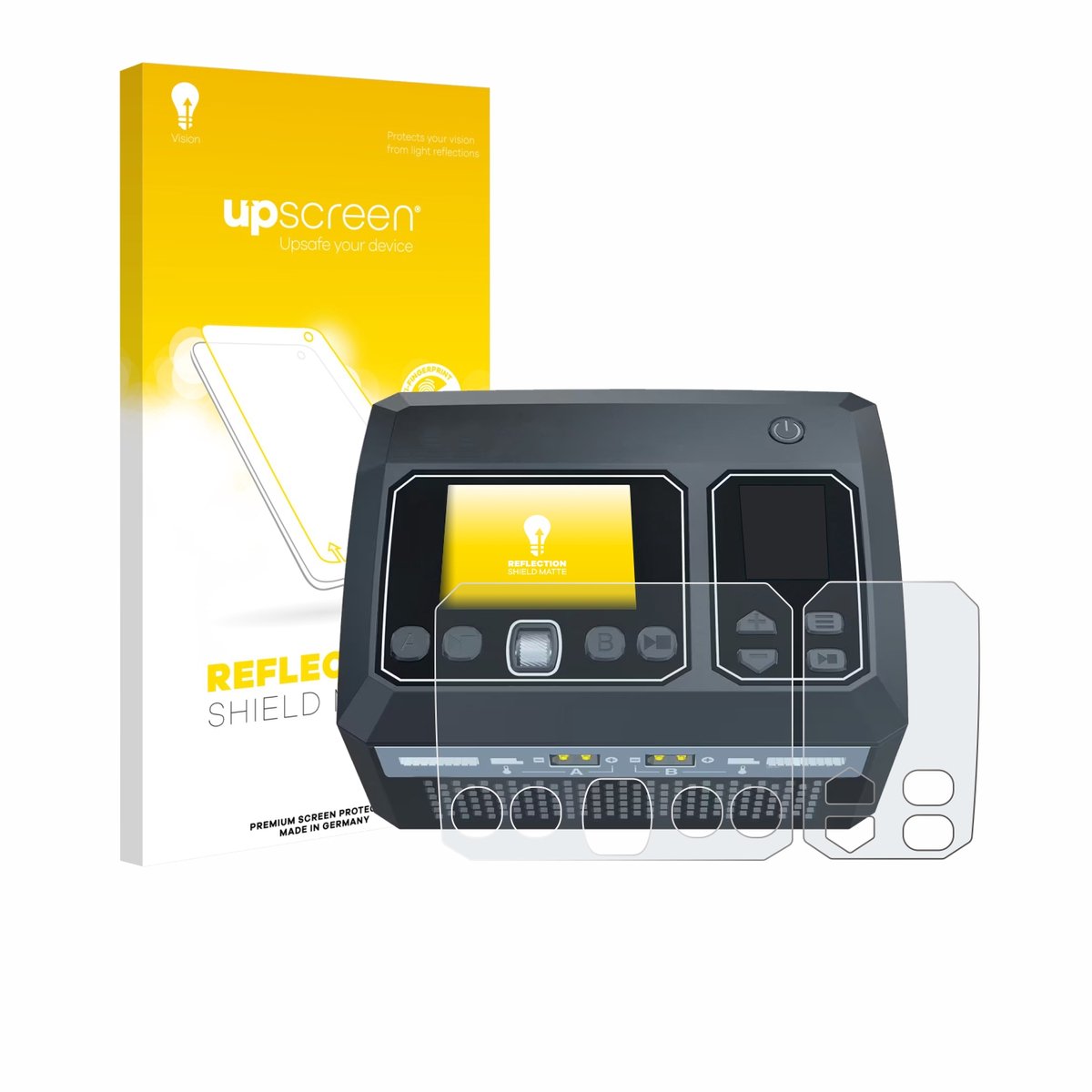upscreen - Screenprotector voor SkyRc D750 Mix - Folie Beschermfolie anti glare matte