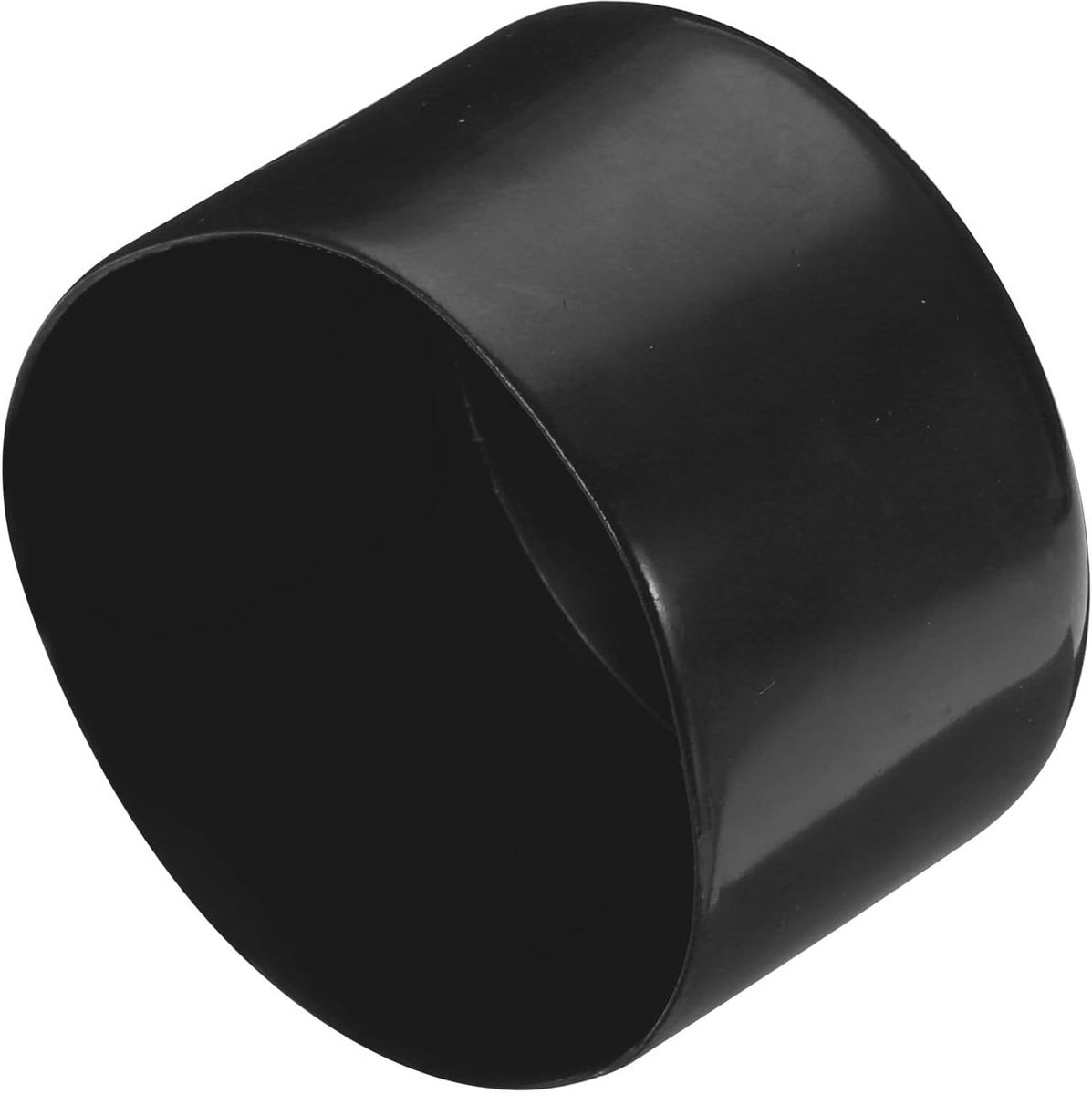 2 Stuks Ronde Rubberen Eindkappen 75 mm - Beschermdoppen voor Palen, Meubels en Hekwerk