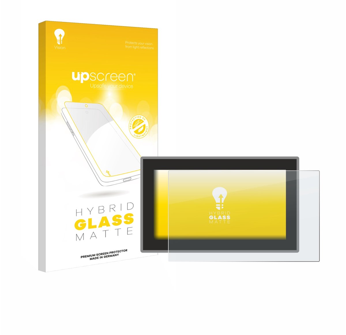upscreen - Screenprotector voor Voltcraft VC191 - Folie Beschermfolie Beschermglas matte