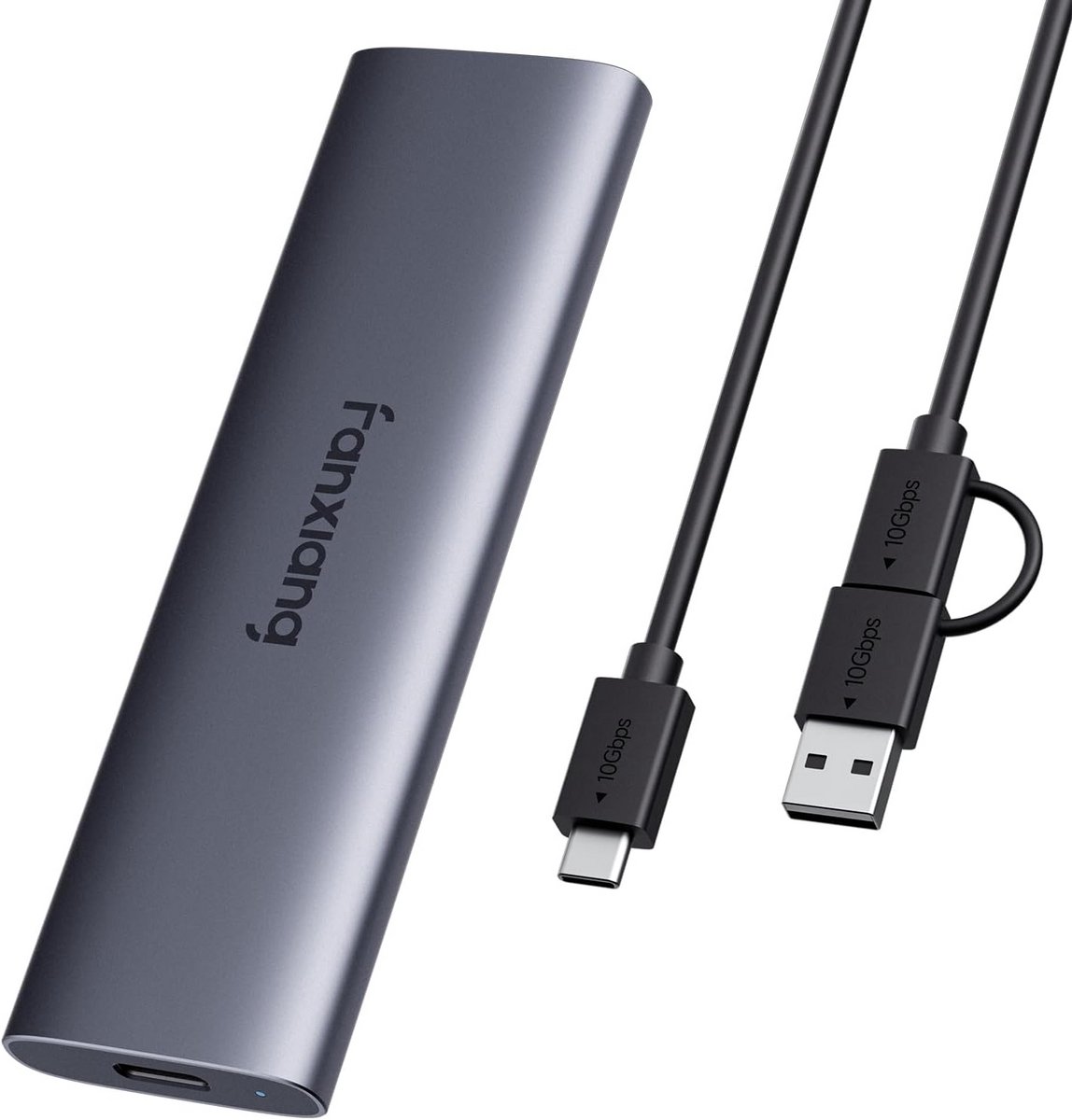 Snelle Externe SSD 1TB USB-C 3.2 Gen 2 voor Laptop en PC, Hoge Snelheid tot 1000MB/s