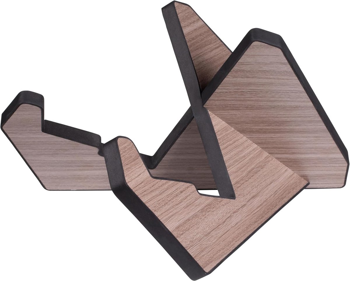Houten Gitaarstandaard X-Style voor Akoestische, Elektrische en Basgitaren