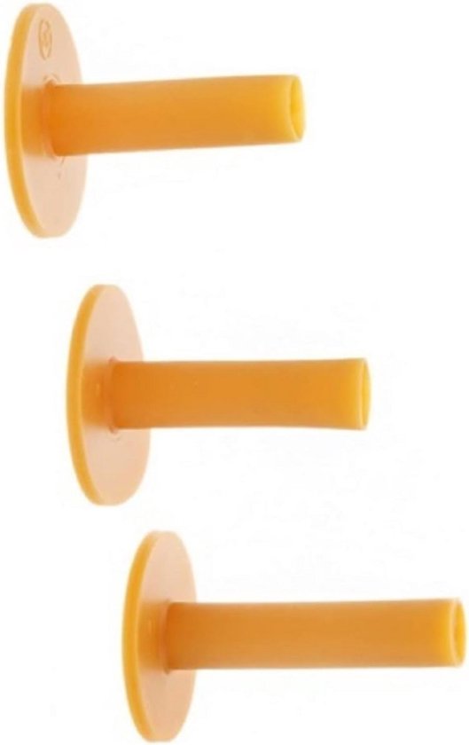 Set van 3 Rubber Golf Tees in Verschillende Hoogtes voor Driving Range van Merkloos — afbeelding 4