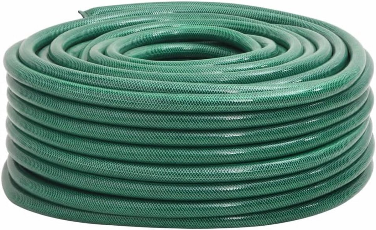 Flexibele Tuinslang 20 Meter Groen PVC - Weerbestendige Irrigatieslang voor Tuin en Besproeien