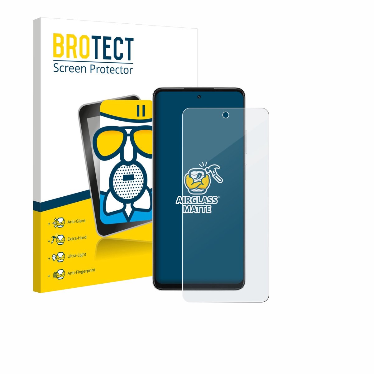 BROTECT - Screenprotector voor Oppo A5x 4G - Folie Beschermfolie Beschermglas matte