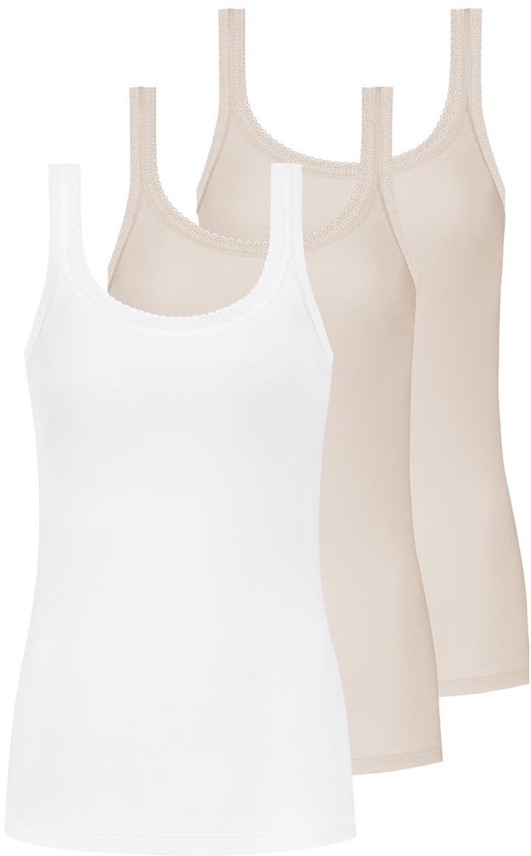 Mey Dames onderhemd 3 pack Modal Lace